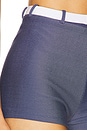 view 6 of 6 x REVOLVE Gia Short in Denim & White