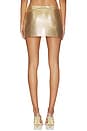 view 4 of 6 Halo Glomesh Skirt in Gold