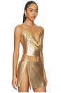 view 2 of 5 CHAINMAIL トップ in Gold