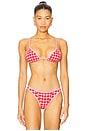 view 1 of 4 Lumi Bikini Top in Cherry