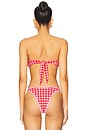 view 3 of 4 Tallara Bikini Top in Cherry