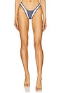 view 1 of 4 x REVOLVE Goi Bikini Bottom in Denim & White