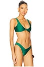 view 2 of 4 Kendall Bikini Top in Forest