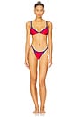 view 4 of 4 Jones Bikini Bottom in Scarlet