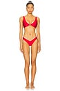 view 4 of 4 Kendall Bikini Top in Hibiscus