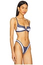 view 2 of 4 x REVOLVE Gypsy Bikini Top in Denim & White