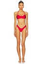 view 4 of 4 Elsa Bikini Bottom in Hibiscus