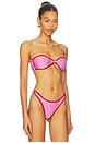 view 2 of 4 HAUT DE MAILLOT DE BAIN FORME BANDEAU TALLARA in Cosmopolitan
