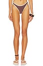 view 1 of 4 Hailey Bikini Bottom in Mocha