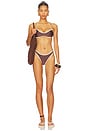 view 4 of 4 HAUT DE MAILLOT DE BAIN MAYA in Mocha