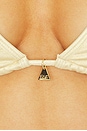view 5 of 5 TOP BIKINI TRIANGULAR LUMI in Gold