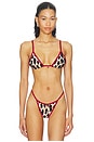 view 1 of 4 HAUT DE MAILLOT DE BAIN TRIANGLE LUMI in Vixen