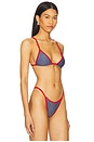 view 2 of 5 x REVOLVE Lumi Bikini Top in Denim & Red