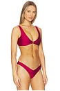 view 2 of 4 HAUT DE MAILLOT DE BAIN KENDALL in Vino