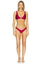 view 4 of 4 Vada Bikini Bottom in Vino