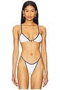 view 1 of 5 x REVOLVE Lumi Bikini Top in Lace & Denim