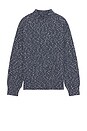 view 5 of 4 Bayer Ribbed Roll Neck Sweater in Blue