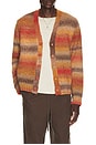 view 1 of 4 Buckley Cardigan in Red & Multi Melange