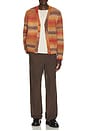 view 4 of 4 Buckley Cardigan in Red & Multi Melange