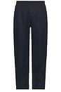 view 1 of 4 Ryder Trouser in Navy Iris Washed Linen