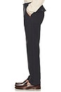 view 4 of 5 Coupe Trouser in Navy & Grey