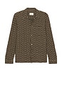view 1 of 5 Busy Shirt in Brown, Green, & Stone