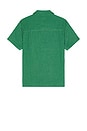 view 2 of 4 Stachio Shirt in Tropical Green Floral Flock