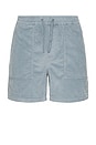 view 1 of 3 Essential Corduroy Shorts in Light Flint