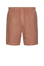 view 1 of 4 Essential Drawstring Short in Cedar Rose