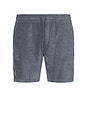 view 1 of 5 Cabana Towel Terry Sweatshort in Eastern Storm