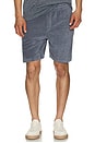 view 4 of 5 Cabana Towel Terry Sweatshort in Eastern Storm