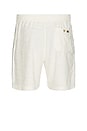 view 2 of 5 Cabana Towel Terry Sweatshort in Vintage White
