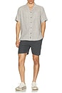 view 4 of 4 Essential Drawstring Short in Graphite Tide