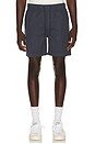 view 1 of 4 Essential Drawstring Short in Blue Nights