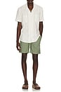 view 3 of 4 Essential Drawstring Short in Desert Olive