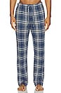 view 1 of 3 Legend Pajama Pant in Vintage Blue Plaid