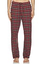 view 4 of 5 LEGEND パジャマパンツ in Redwood Mountain Plaid