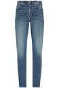 view 1 of 4 Stretch Terry Indigo 5 Pocket Jeans in Storm Harbor Wash