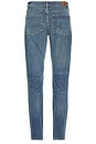 view 2 of 4 Stretch Terry Indigo 5 Pocket Jeans in Storm Harbor Wash