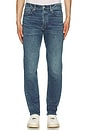 view 3 of 4 Stretch Terry Indigo 5 Pocket Jeans in Storm Harbor Wash
