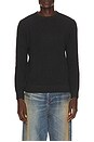 view 1 of 4 Jackson Crew Sweater in Wolf Black Heather