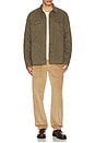 view 4 of 5 Doug Good Feather Reversible Jacket in Prairie Olive