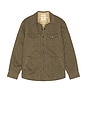view 5 of 5 Doug Good Feather Reversible Jacket in Prairie Olive