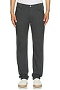 view 3 of 5 Movement Linen 5 Pocket Pant in Washed Black