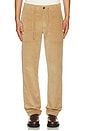 view 1 of 5 Stretch Terry Corduroy Utility Pant in Barley