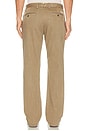 view 4 of 5 Stretch Terry Trouser in Desert Khaki
