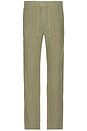 view 3 of 4 Linen Drawstring Pant in Canyon Olive
