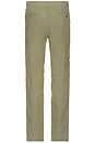 view 4 of 4 Linen Drawstring Pant in Canyon Olive
