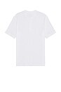 view 2 of 4 Short Sleeve Sunwashed Henley in White