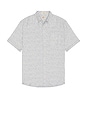 view 1 of 5 Short Sleeve Breeze Shirt in Sky Blue Frond